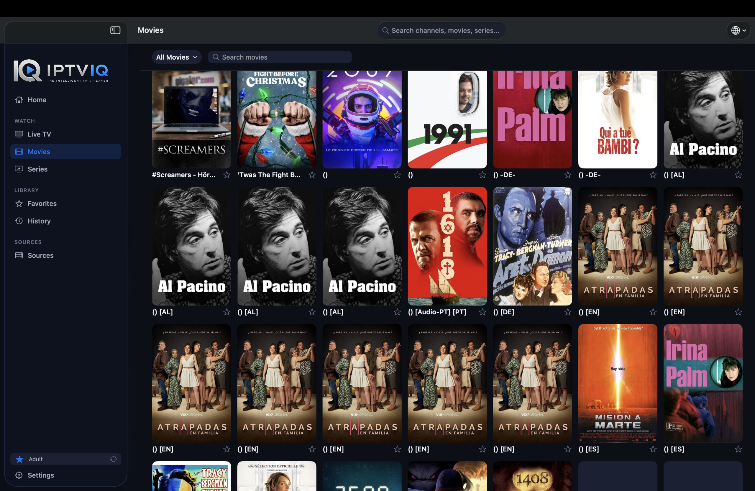 IPTVIQ player