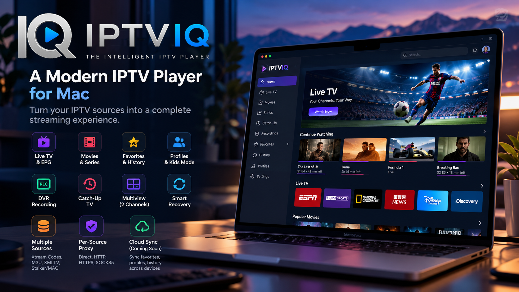 IPTVIQ player